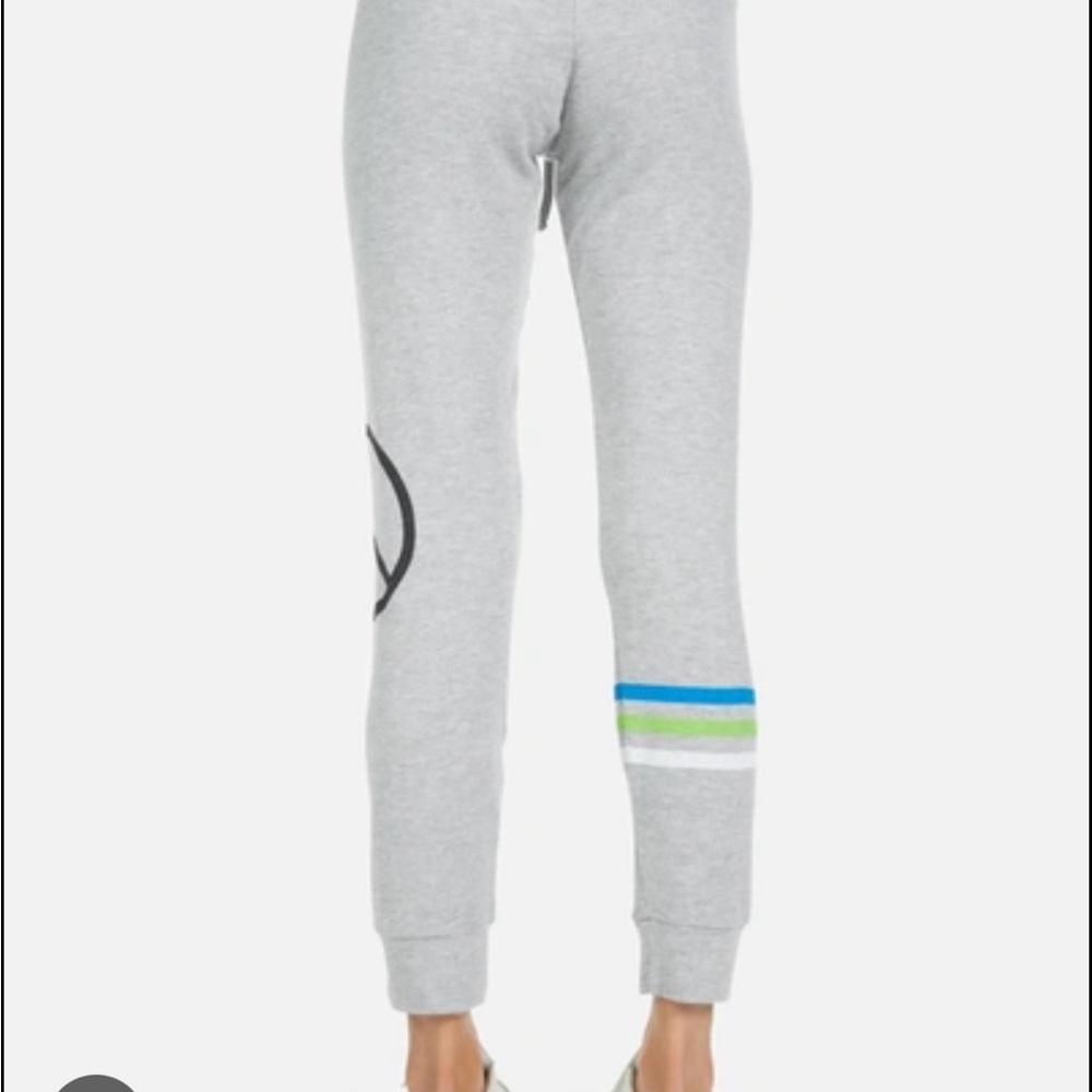 Lauren Moshi Kizzy World Peace sweat pants jogger - Picture 5 of 6